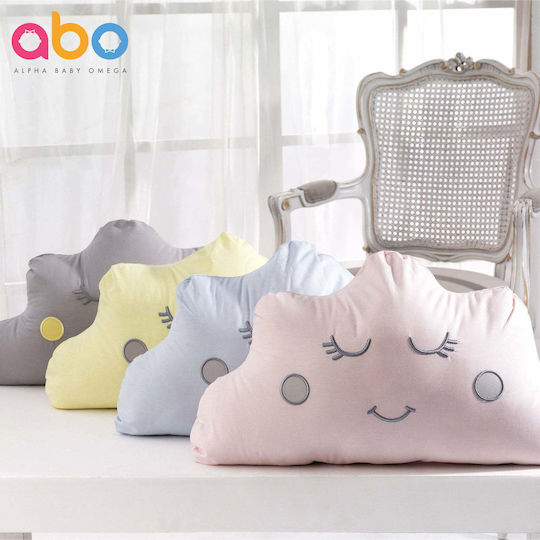 abo Crib Decorative Pillow Cloud Gray