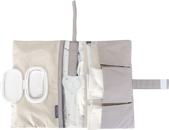 Kikka Boo Diaper Case Dream Big Beige 18x25cm