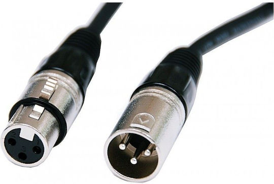 Cable4Me XLR male to XLR female 1m Cable