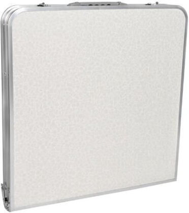 Campingmöbel Tischset für Camping Faltbar 120x70x60cm Weiß