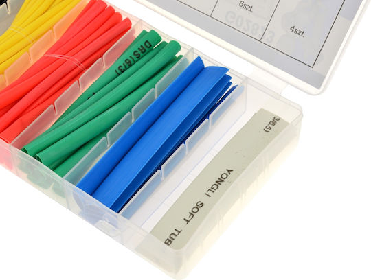 Geko Heat-Shrink Tubing Black G02823