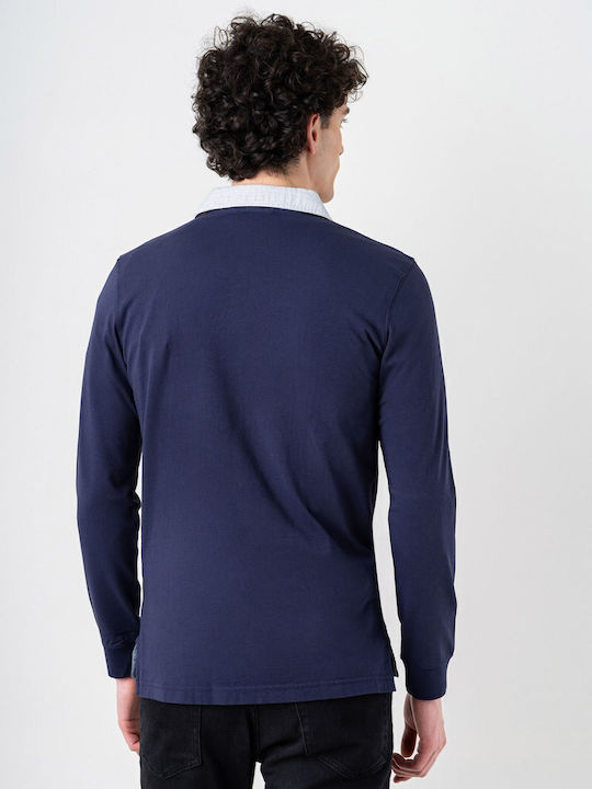Polo Μπλούζα Μακρυμάνικη Blue