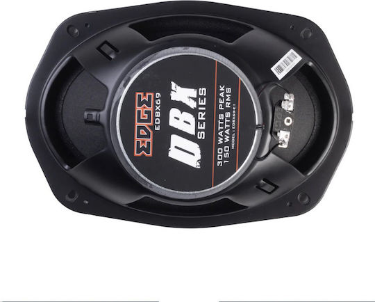 Edge Set Auto-Lautsprecher ΕDΒΧ6-Ε1 6x9" mit 90W RMS (3 Weg)