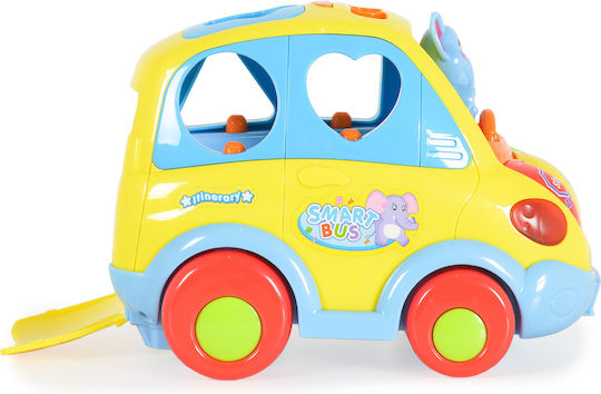 Hola Toys Όχημα Smart Bus με Μουσική για 18+ Μηνών