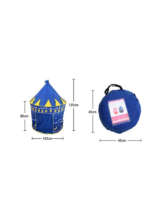 Iso Trade Kids Play Tent Castle Pop Up C02G0190368 C03G0090128 Blue