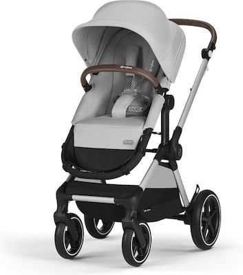 Cybex Lux Verstellbar 2 in 1 Baby Kinderwagen Geeignet für Neugeborene Lava Grey