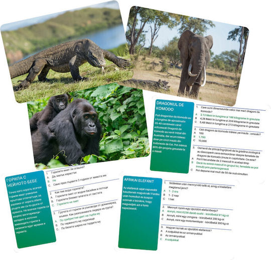 Επιτραπέζιο Παιχνίδι Animals(RO) για 2-4 Παίκτες 8+ Ετών (EN) Simba