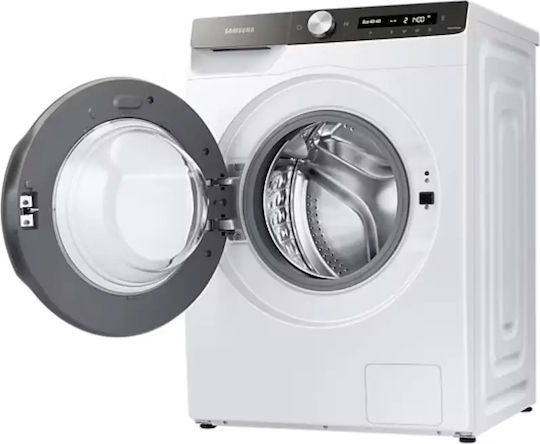 Samsung Πλυντήριο Ρούχων 8kg με Τεχνολογία Ατμού 1400 Στροφών Ecobubble WW80T534DATAS7