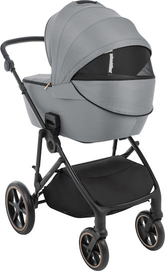 Kikka Boo Thea Бебешка количка 3 в 1 Сив 10.6кг