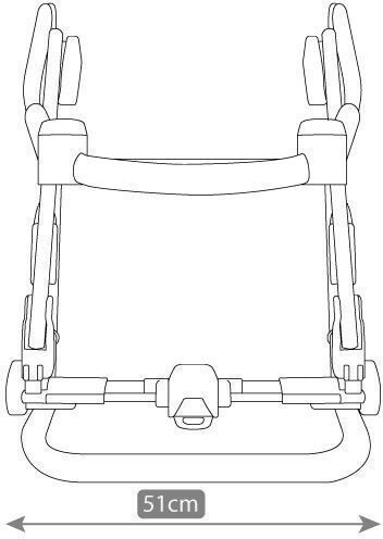 Camarelo OL3 Verstellbar 3 in 1 Baby Kinderwagen Geeignet für Neugeborene Beige
