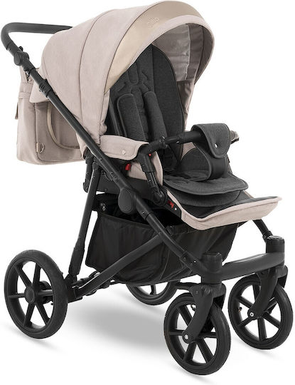 Camarelo OL3 Verstellbar 3 in 1 Baby Kinderwagen Geeignet für Neugeborene Beige