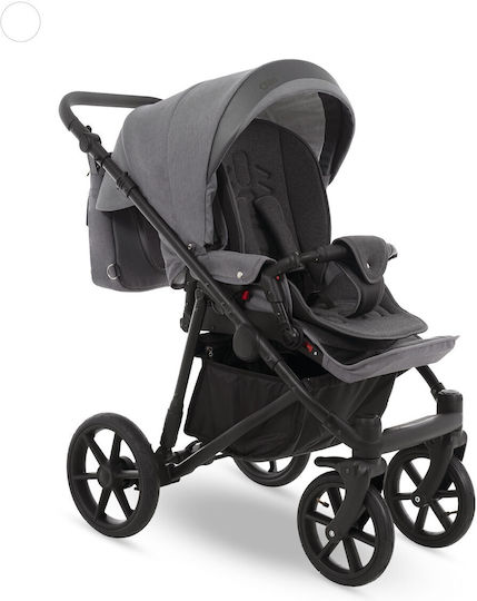 Camarelo OL8 Verstellbar 3 in 1 Baby Kinderwagen Geeignet für Neugeborene Gray