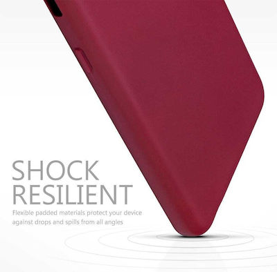 Terrapin TPU Gel Silicone Back Cover Red (Galaxy A8 2018)