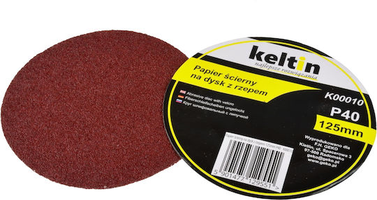Keltin Φύλλο Λείανσης Έκκεντρου Τριβείου K80 125x125mm