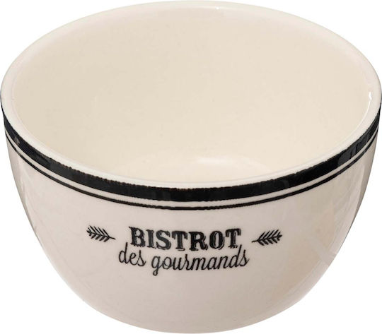 Atmosphera Bistrot Ceramic Dessert Tower Stand 4 Slots White P22xM22xH6.3cm 5 Pieces