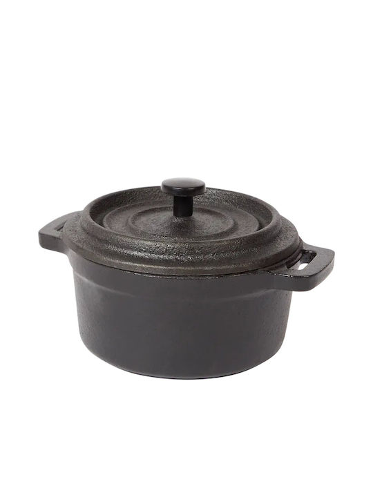 Excellent Houseware Дълбока Тенджера от Чугун 10см