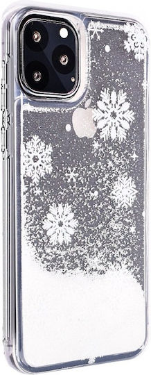 Winter Back Cover Silicon Snowflakes (Galaxy S10+)
