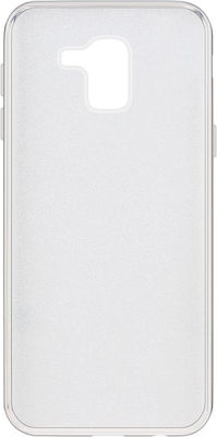 Forcell 2018 Silicone Back Cover Silver (Galaxy J6)