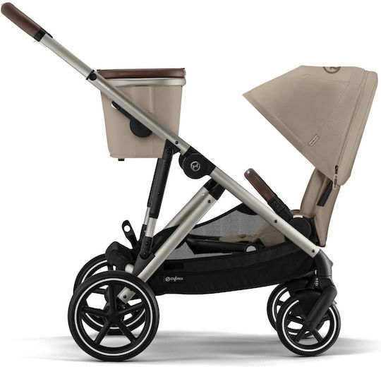 Cybex Gazelle S Baby Stroller Suitable for Newborn Beige Taupe Frame 12.6kg