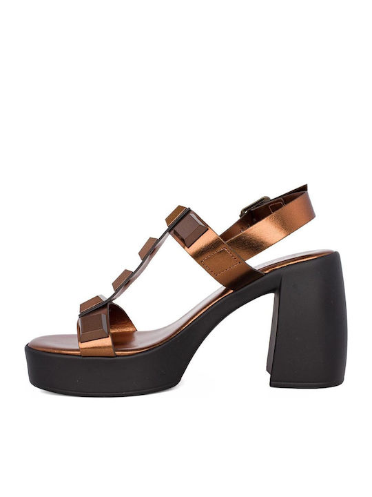 Saba Sandals Gold