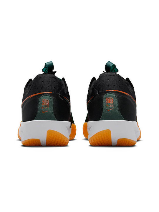 Air Zoom G.T. Cut 3 Low Basketball Shoes Black / Vintage Green / Bicoastal / Malachite