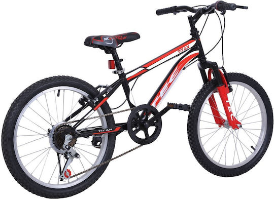 TEC Titan 20" Bicicletă pentru copii Biciclete de munte 7 Viteze Multicolor