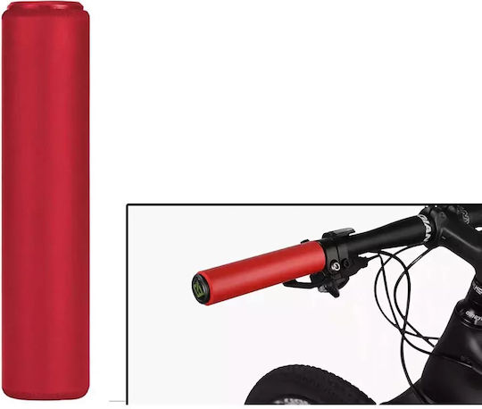 Rockbros GMBT1001RD Χειρολαβές Ποδηλάτου σε Κόκκινο Χρώμα 130mm από σιλικόνη