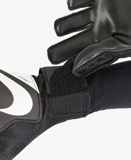 Nike Match Голмански ръкавици Детски Черен