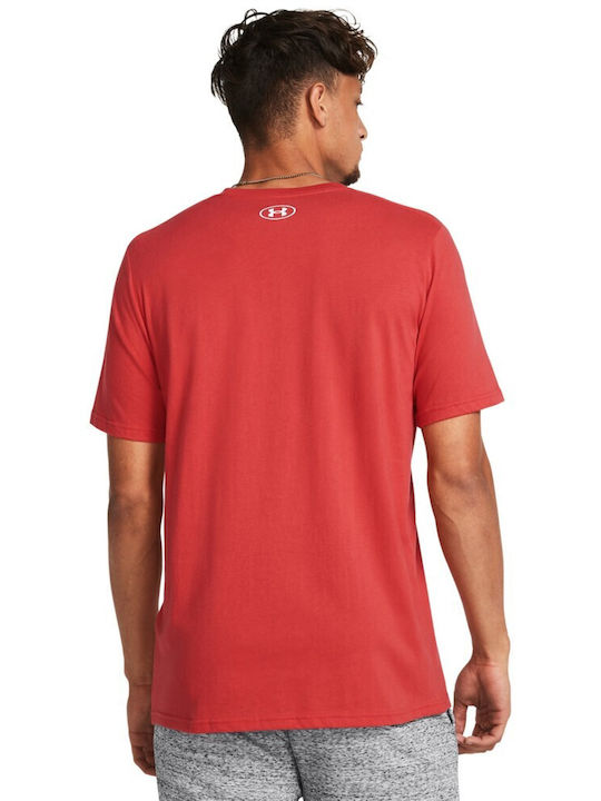 Under Armour Herren Sport T-Shirt Kurzarm Rot