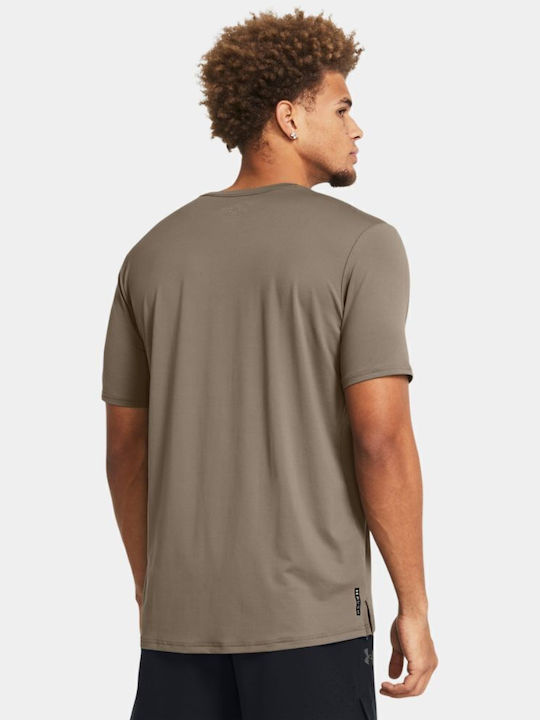 Under Armour Rush Energy Rush T-shirt Μπεζ