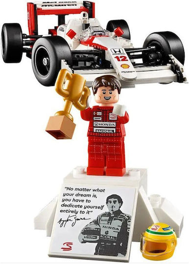 LEGO Icons McLaren MP4/4 & Ayrton Senna for 18+ Years 693 Pieces