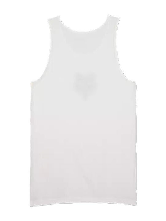 Fox Men's Sleeveless Blouse White