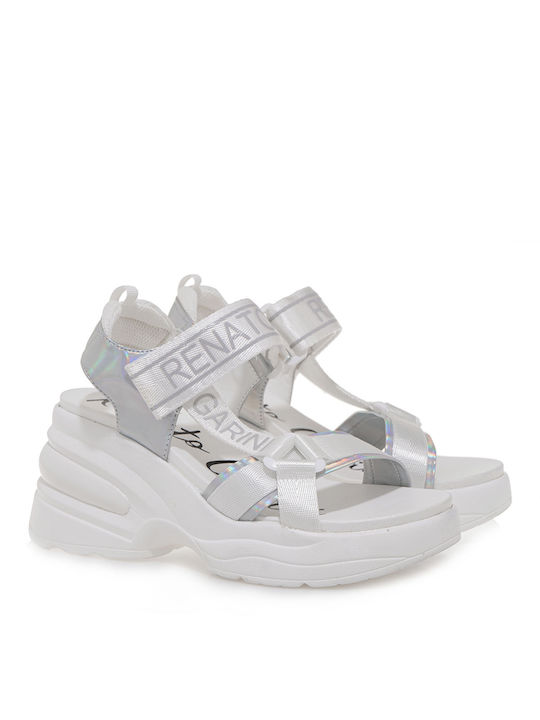 Renato Garini Women's Platform Shoes White