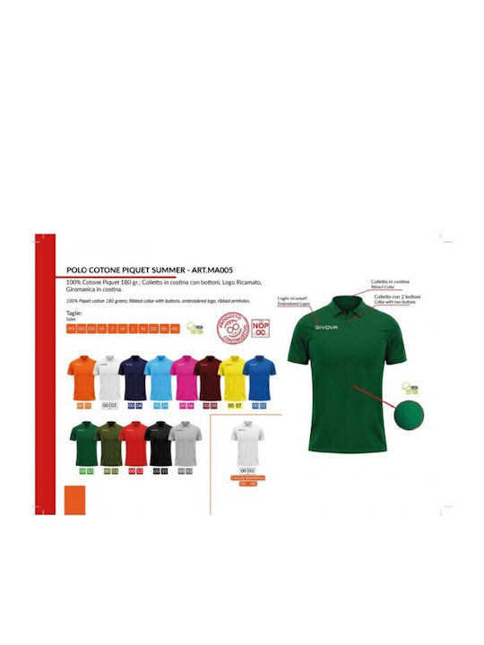 Polo Summer Polo Bluză sport cu mânecă scurtă Albă
