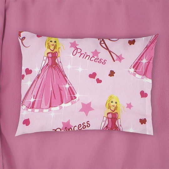 Dimcol Princess Kids Pillowcase 50x70cm Pink