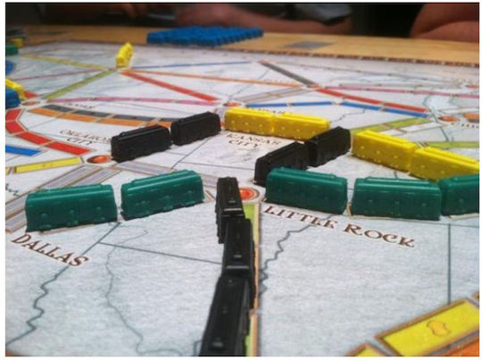 Board Game Τicket To Ride Αμερική (Ελληνική Έκδοση) for 2-5 Players 8+ Years Old Kaissa