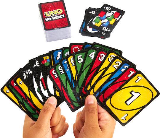 Board Game Uno No Mercy for 2-6 Players 7+ Years Old (EN) Mattel