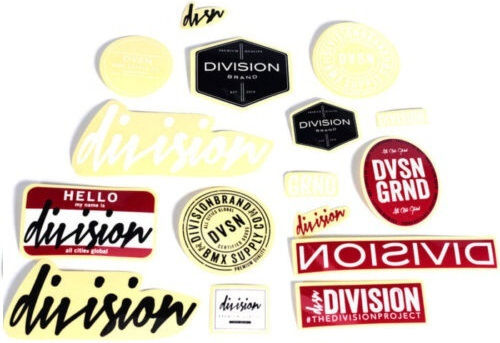 Division PACK Αυτοκόλλητο Ποδηλάτου