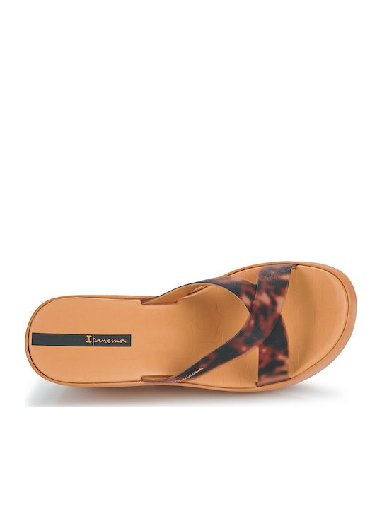 High Fashion Slide Platforme Dama Bej