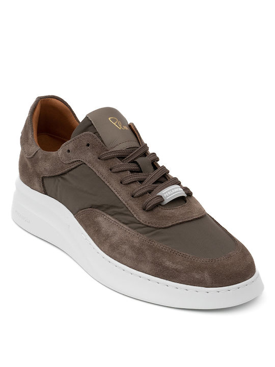 Perlamoda Herren Sneakers Cigar