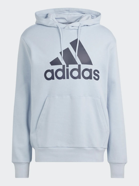 Essentials French Terry Big Logo Суитшърт с Качулка Blue