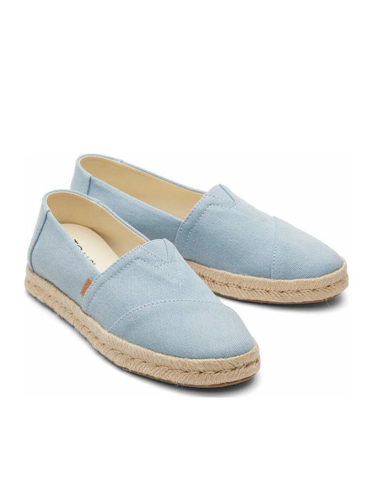 Alpargata Damen Espadrilles in Blau Farbe