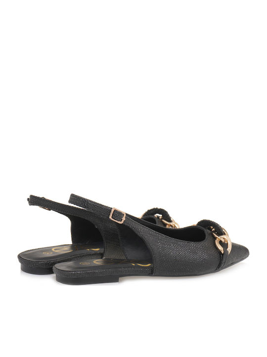 Slingback Ballerinas Black