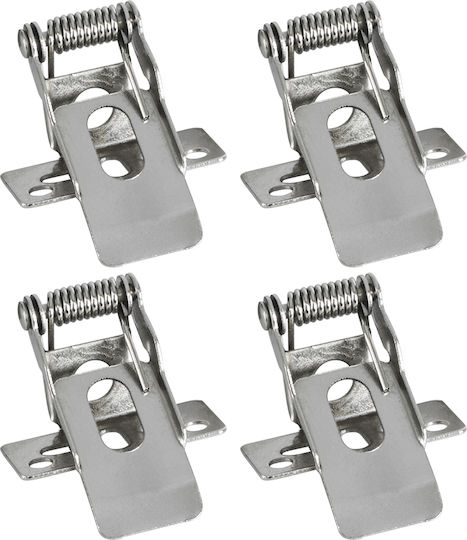 GloboStar Retention Spring for Lighting Fixtures made of Aluminum Silver 60218