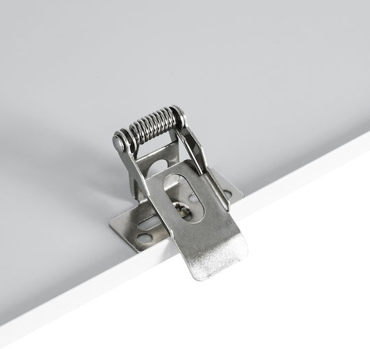 GloboStar Retention Spring for Lighting Fixtures made of Aluminum Silver 60218