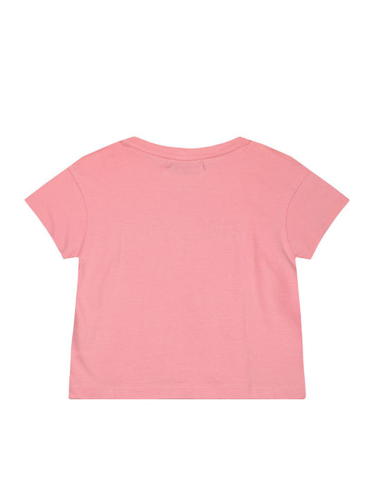 Kids' Crop Top Short Sleeve White