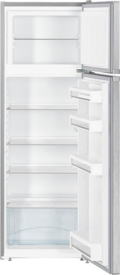 Liebherr Ψυγείο Δίπορτο 271lt Υ157.1xΠ55xΒ63εκ. Inox CTele 2931