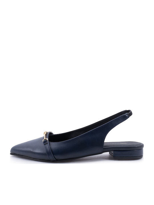 Damen Ballerinas in Blau Farbe