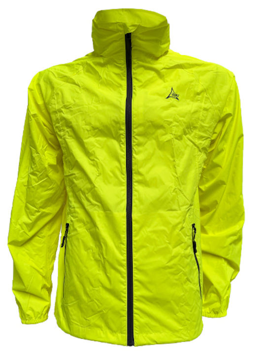 Apu Men's Jacket Waterproof and Windproof Yellow