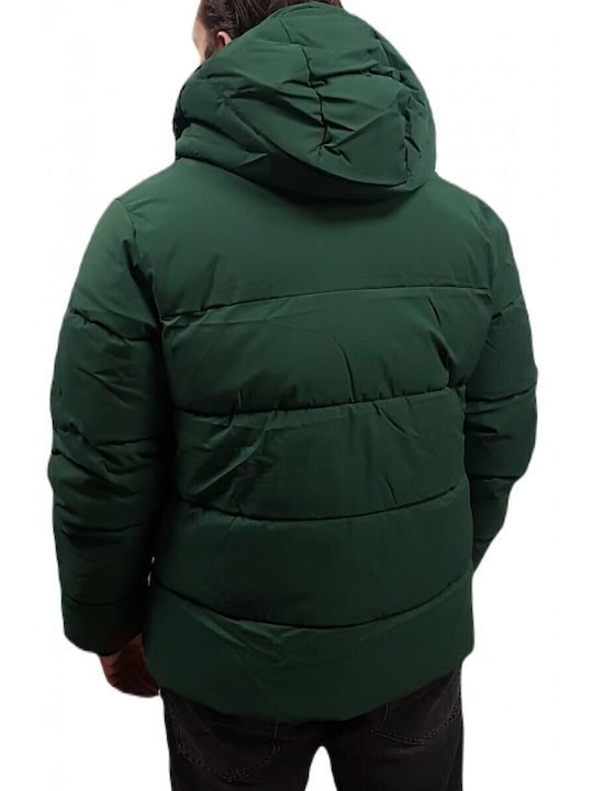 Winter Jacket Puffer Windproof Khaki